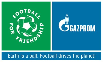 Gazprom International Children’s Social Programme Football for Friendship Logo
